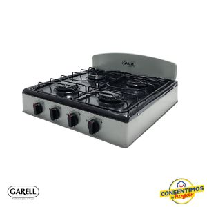 Parrilla Garell de mesa PM4Q-G 51 cms - Metálico 4 quemadores