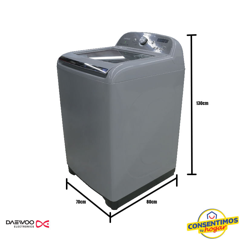 Lavadora Winia Daewoo 19Kg. DWF-DG1B386CSG1