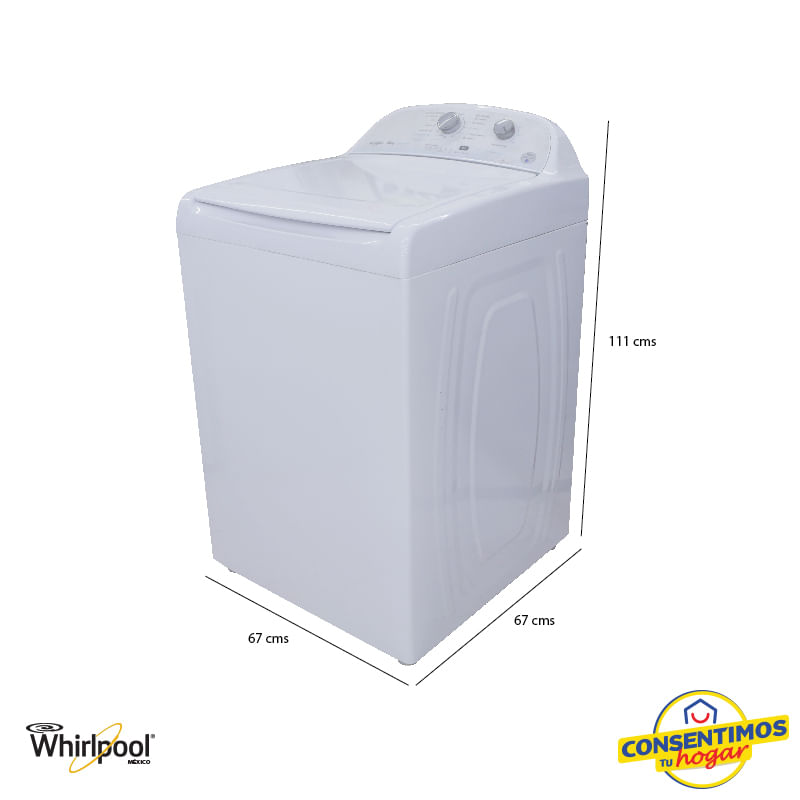 Lavadora Whirlpool 16Kg. 8MWTW1601EQ