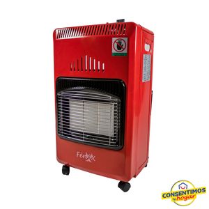 Calefactor Solmatic Móvil FNX-R Plegable Rojo Gas LP