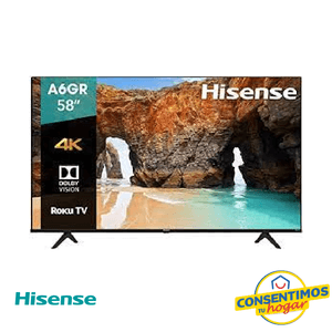 Televisor Hisense 58A6GR 58 pulgadas Smart Tv UHD 4K ROKU