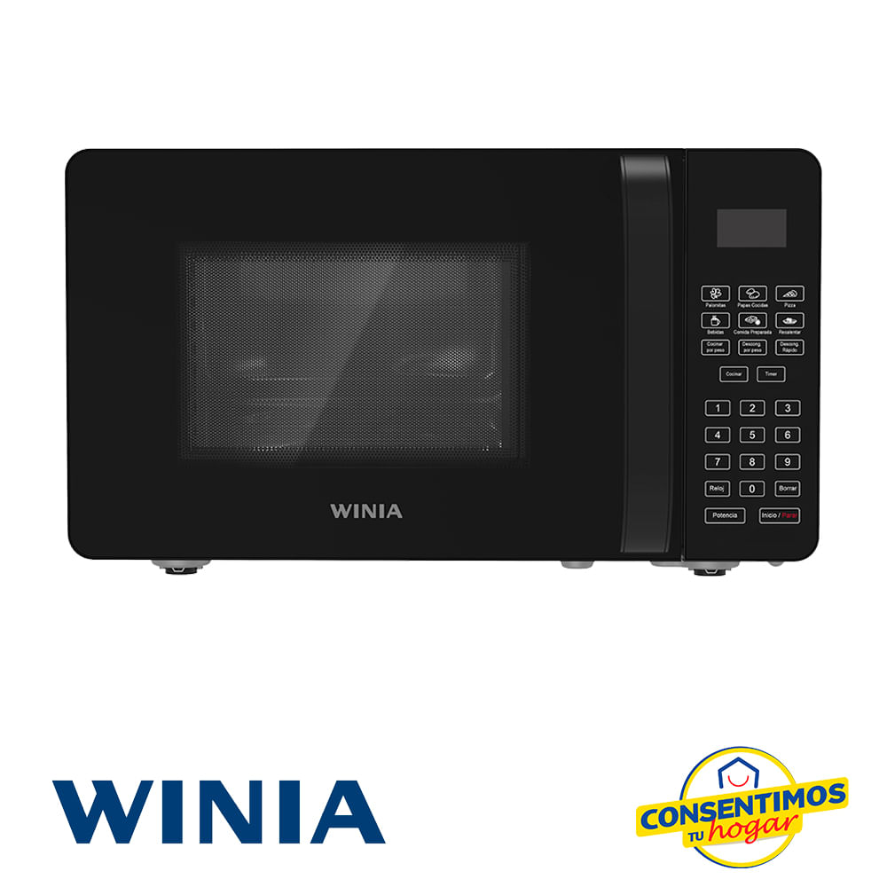 Horno De Microondas 0.7 Pies Winia KOS-62HB - Negro - Villarreal Muebles