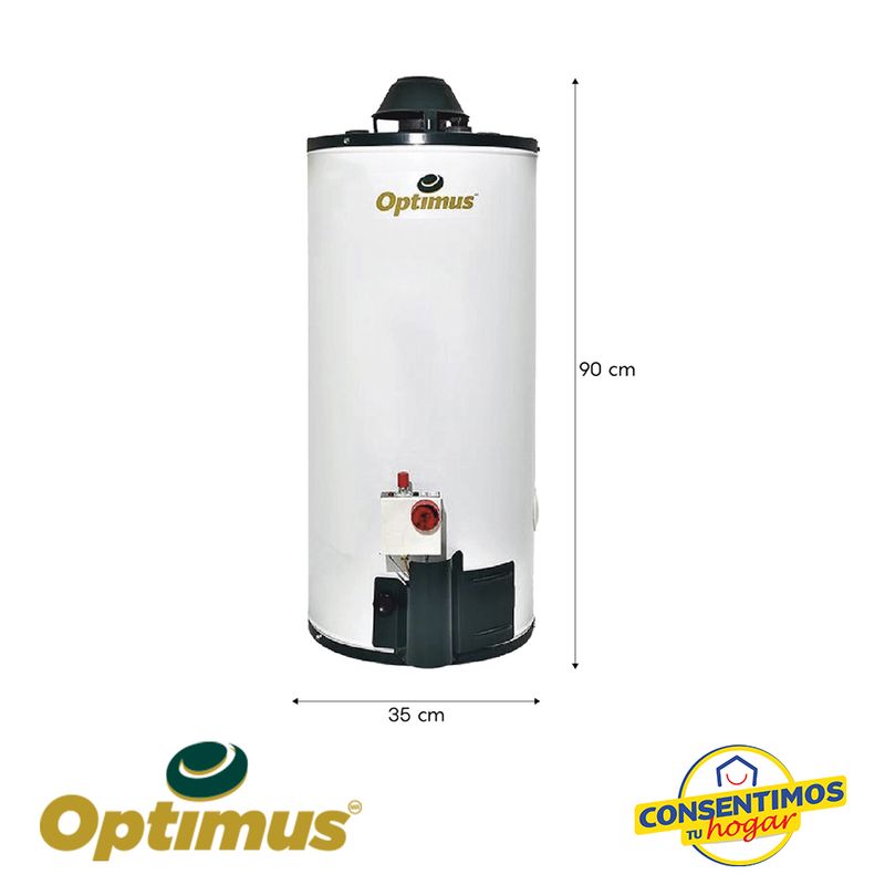 Boiler Optimus Depósito OR-10 10 Galones Butano