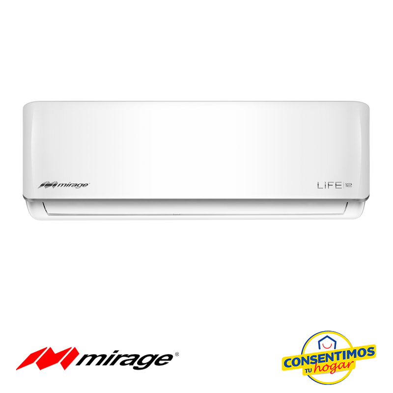 Minisplit-Mirage-SETCLF181E-Life12-1-1-2-Toneladas-Solo-Frio-220v---Blanco