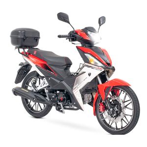 Motocicleta Carabela Hunter 125cc Roja  De Trabajo Semi automática