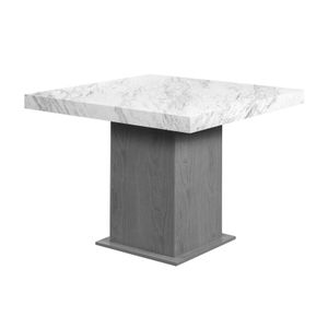 Mesa Reno 4 Sillas Blanca Carrara Contemporaneo