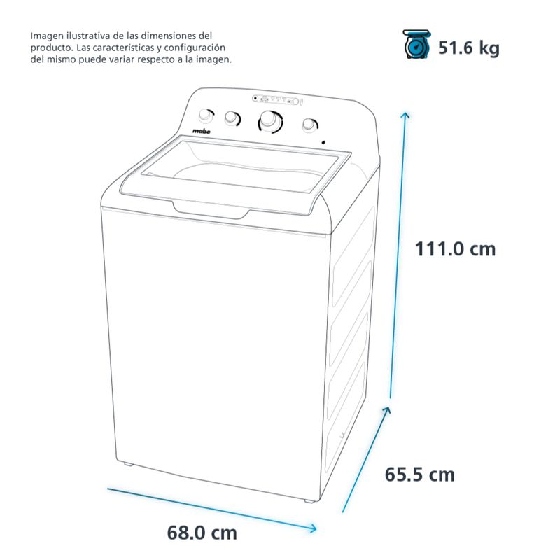Lavadora-Mabe-22Kg.-LMA72215CBAB0