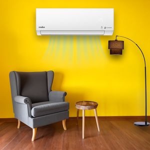 Minisplit Mabe MMI24CDBWCA32ME1 2 Toneladas Sólo Frío 220v Inverter - Blanco