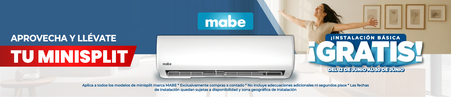 Instalacion gratis Mabe